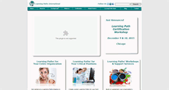 Desktop Screenshot of learningpathsinternational.com